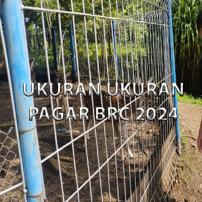 UKURAN PAGAR BRC 2024